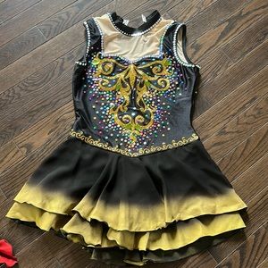 Beautiful custom made skating dress